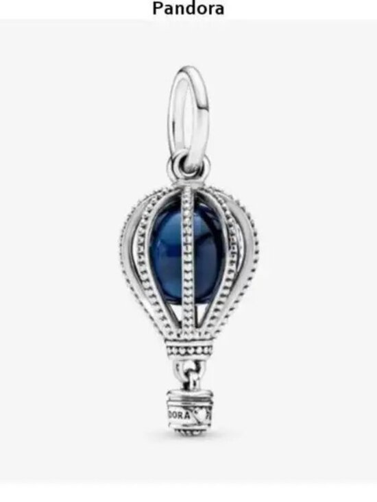 Pandora Jewelry - Pandora Blue Hot Air Balloon Travel Charm
